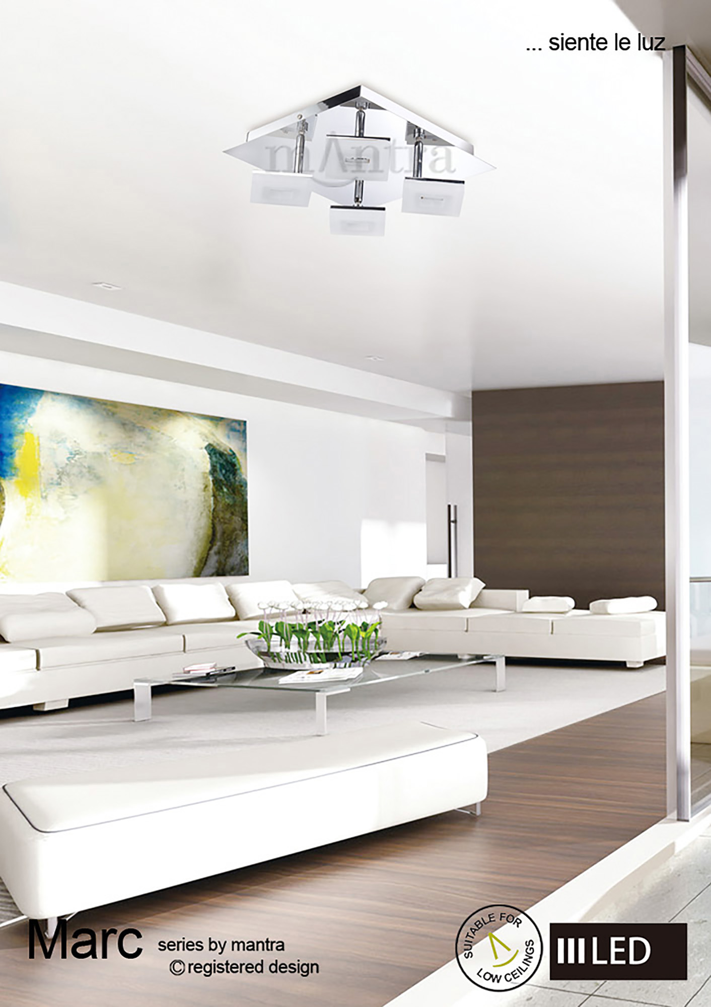 Marc Bathroom Lights Mantra Fusion Armed Wall Lights